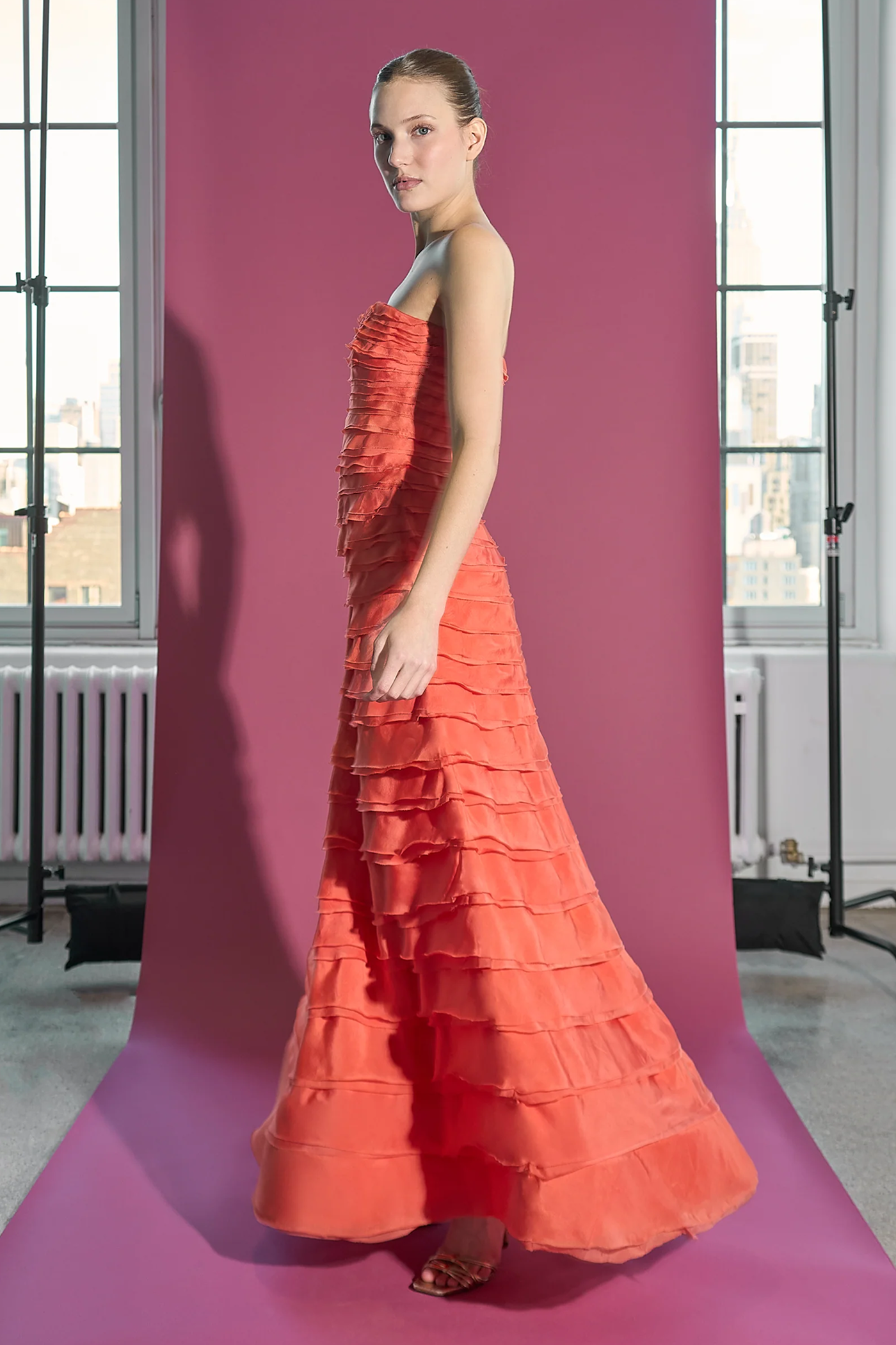 Pepper Layered Gown