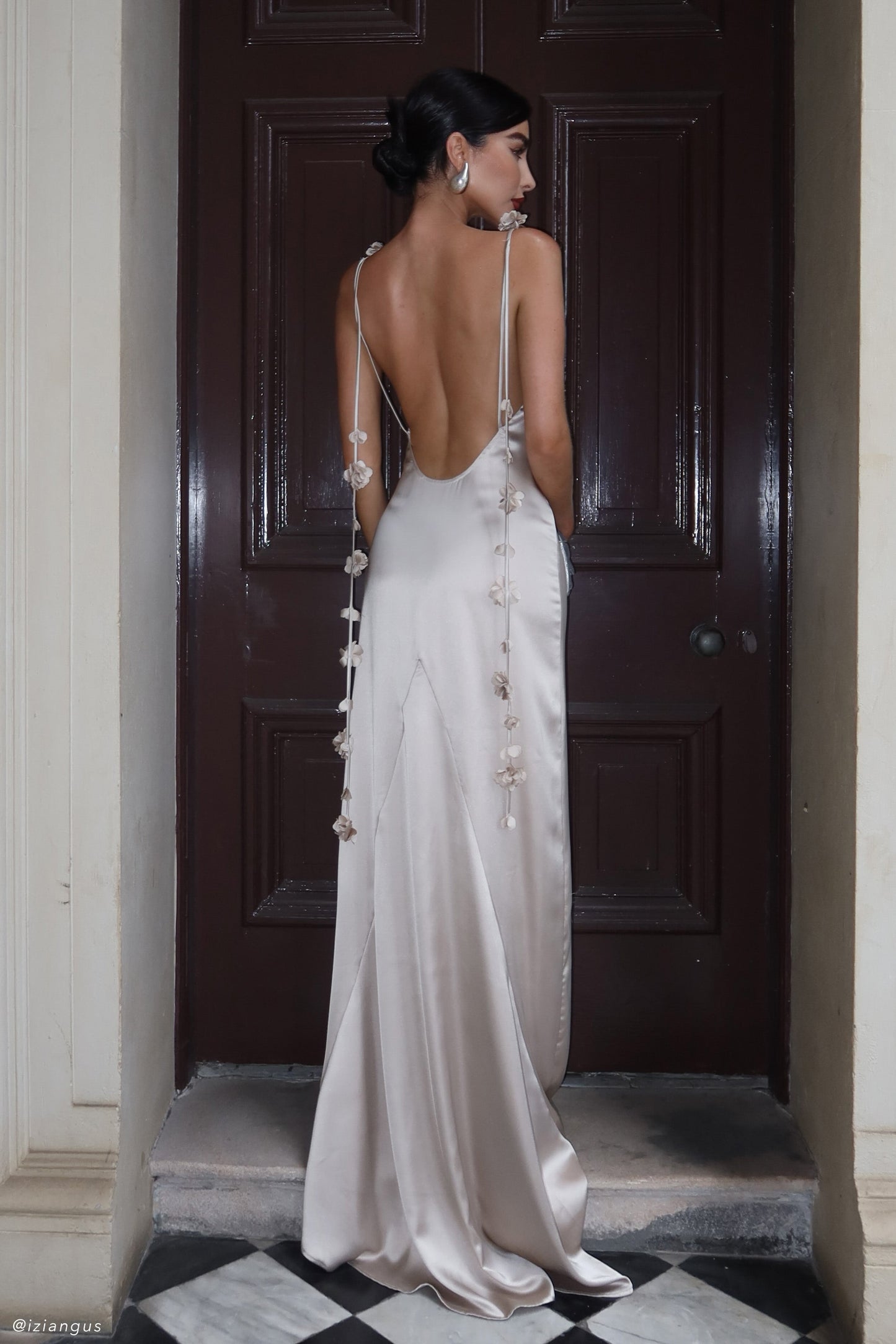 Elenora Rose Gown - Blush Gold
