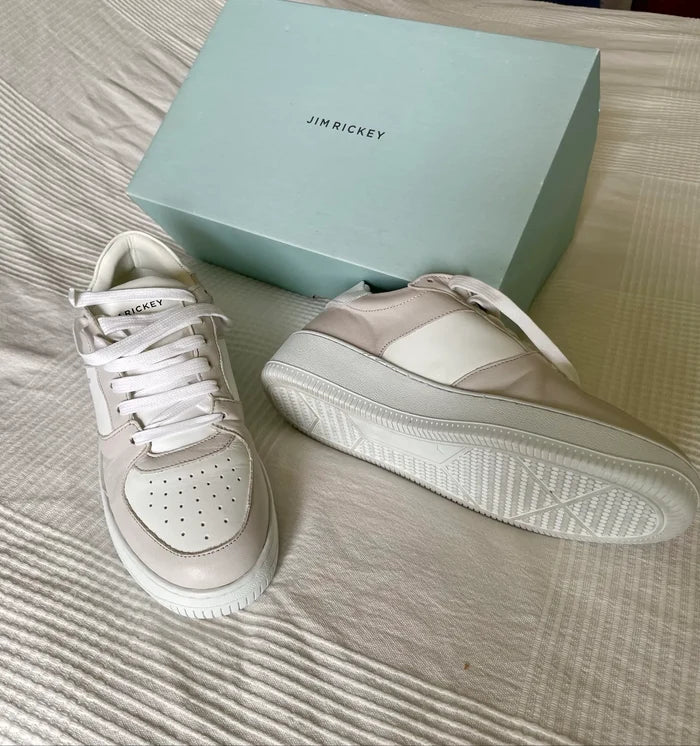 Jimmy Rickey Pro-basket-skinnsneakers NWT