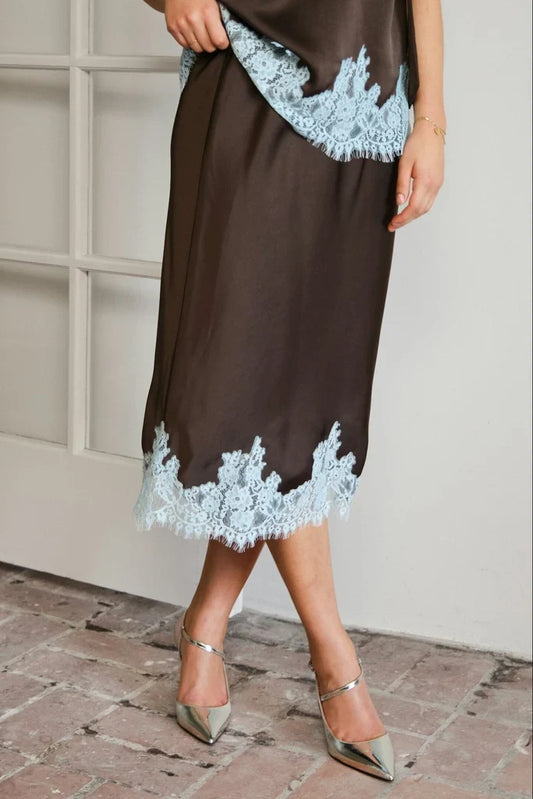 Neo Noir Naira Lace-kjol NWT