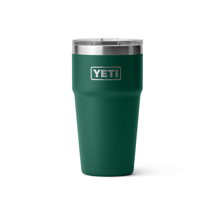 Rambler 20oz (591ml) Stackable Cup w/MS, Black Forest Green