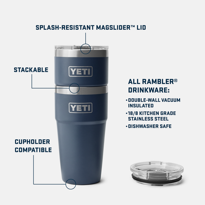 Rambler 20oz (591ml) Stackable Cup w/MagSlider Lid