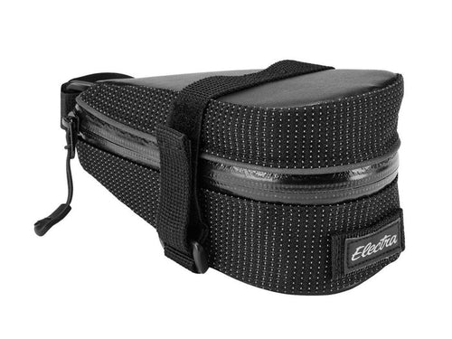 Reflective Charcoal Saddle Bag