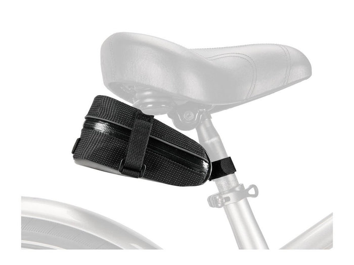 Reflective Charcoal Saddle Bag