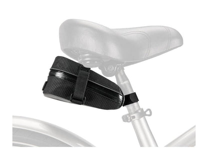 Reflective Charcoal Saddle Bag