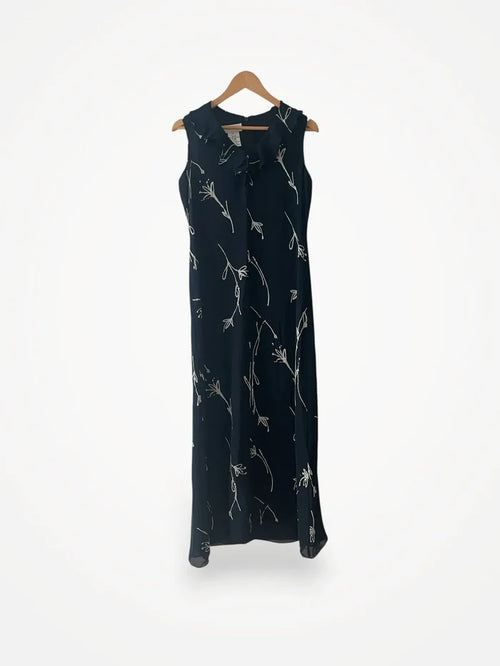 Rena Rowan-sidenklänning