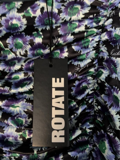 Rotate Coated Jersey Puffy-klänning NWT
