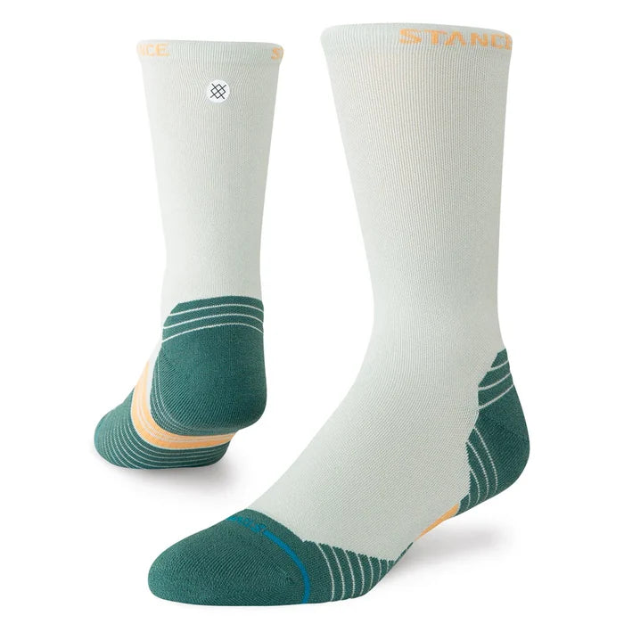 Run Doubled Up Light Crew Socks