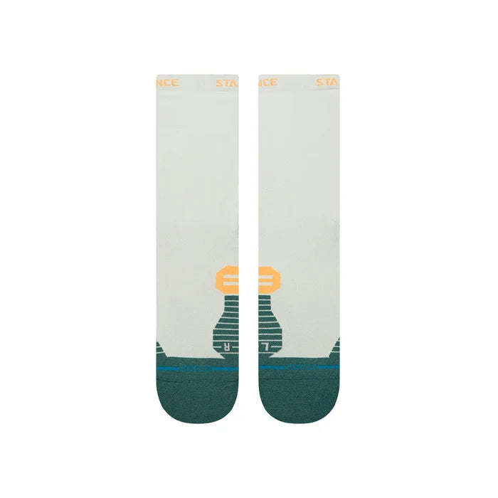 Run Doubled Up Light Crew Socks