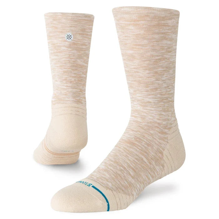 Run Marled Light Crew Socks