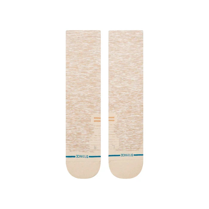 Run Marled Light Crew Socks