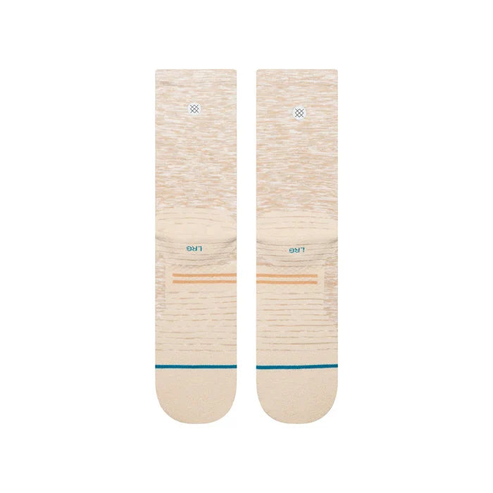 Run Marled Light Crew Socks