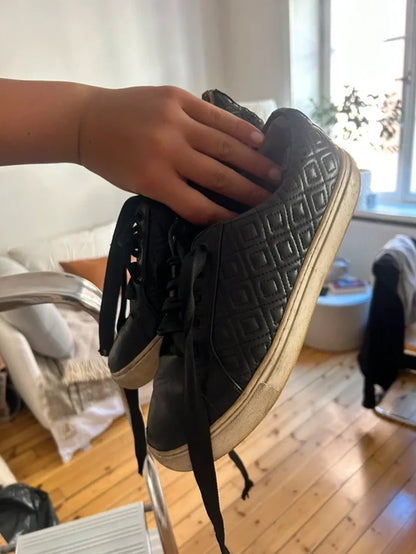 Tory Burch-skinnsneakers
