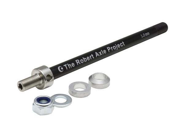 The Robert Axle Project Hitch Mount (Kid) Trailer Axle, 152 or 167mm length, M12x1.0mm (KID217)
