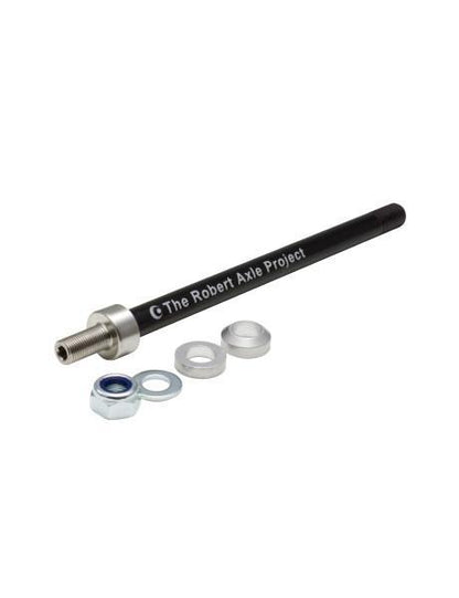 The Robert Axle Project Hitch Mount (Kid) Trailer Axle, 170mm length, M12x1.75mm (KID223)