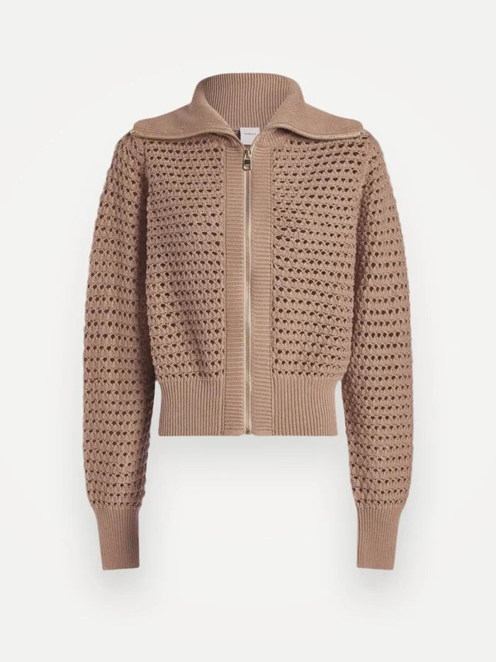 Varley Eloise Zip-through Knit-kofta