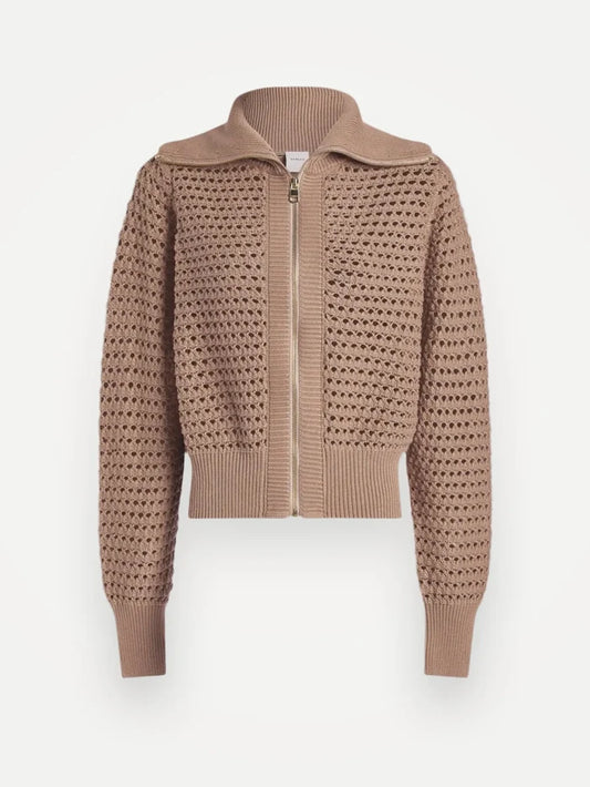 Varley Eloise Zip-through Knit-kofta