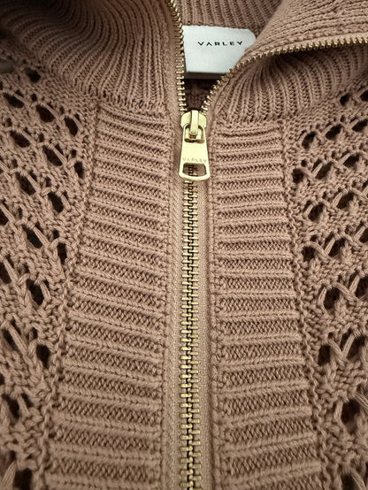 Varley Eloise Zip-through Knit-kofta