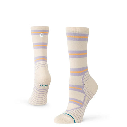 Woman's Athletic Beam Stripe Mid Crew