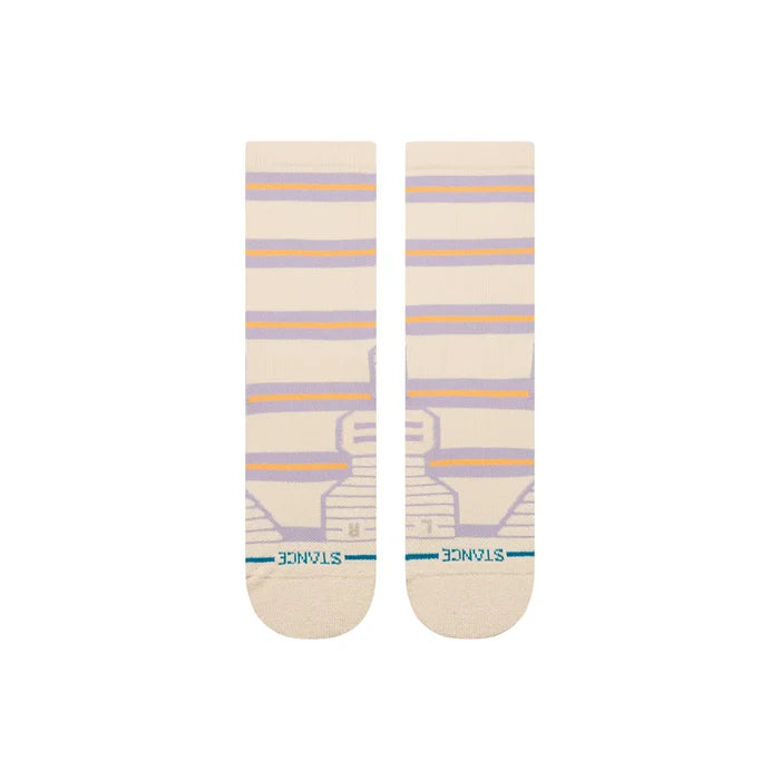 Woman's Athletic Beam Stripe Mid Crew